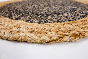 Mantel Individual de Yute natural al por mayor para decoración de mesa, tapete redondo tejido a mano ecológico para comedor, accesorio de vajilla ideal para estilo rústico - Product Image 5