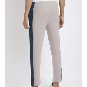 กางเกงวอร์มผู้ชายแบบสั่งทำ OEM ผ้าฝ้าย 100% คุณภาพสูง ทรงเข้ารูป สไตล์ลำลอง เอวสูง ผ้าฟลีซ มีเชือกผูก กระเป๋า ใส่ได้ทุกวัน ทรงตรง - Product Image 2