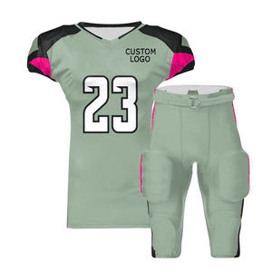 Ropa de entrenamiento deportivo con impresión por sublimación completa, tela de poliéster, camiseta de fútbol americano, camisetas de fútbol americano más vendidas - Product Image 1