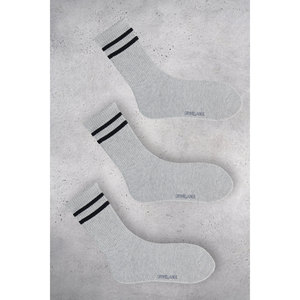GRIMELANGE SAURON Chaussettes pour homme en coton biologique, lot de 3 - Product Image 1