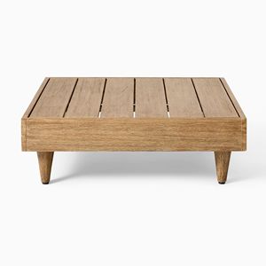 Table basse de qualité supérieure en teck massif de couleur naturelle pour usage intérieur - Product Image 3