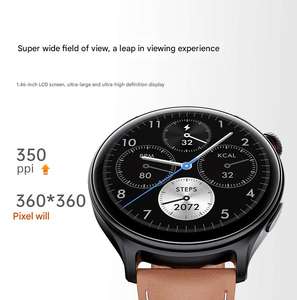 Reloj Inteligente GTR2 Android Deportivo con Reconocimiento Corporal en Vivo, Monitoreo de Frecuencia Cardíaca, Pantalla OLED de Alta Resolución y Gran Tamaño - Product Image 2