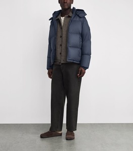 Oem Odm veste d'hiver à capuche sur mesure pour hommes, chaud, matelassé, respirant, léger, coupe-vent, vintage, décontracté, mode en plein air - Product Image 4