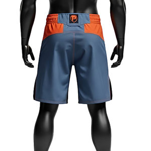 Pantalones cortos de MMA para hombre para BJJ Jiu Jitsu Grappling, estampado de sublimación personalizado, ropa ligera y transpirable - Product Image 5