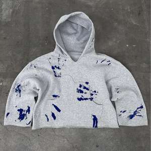 Haute qualité femmes été automne décontracté vêtements de sport sweat à capuche large jambe pantalon survêtement respirant coton éponge impression personnalisée - Product Image 2