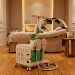 เครื่องกระตุ้นกล้ามเนื้อ EMS แบบมัลติฟังก์ชั่น 2 in 1 แสงเลเซอร์สีเขียวและสีแดง สำหรับใช้ในร้านเสริมสวย - Product Image 1