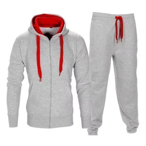 Nouvelle conception hommes Zipper survêtement grande taille survêtement de course pour gym vêtements actifs survêtement à glissière avec Design personnalisé - Product Image 6