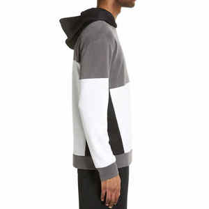 Personnalisé en gros Streetwear fermeture éclair Double pull polaire poids lourd à capuche hommes sweats à capuche 2026 dernière conception chaude sweats à capuche - Product Image 5