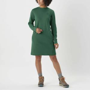 Vestido de sudadera de manga larga para mujer: Vestido de Jersey suave y cálido para ropa informal, perfecto para descansar y actividades al aire libre - Product Image 2