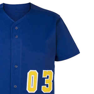 Nouveau design personnalisé uniforme de baseball respirant pour hommes dernier style d'uniforme de baseball coloré - Product Image 3