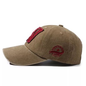 2503 personnalisé en gros Logo nouveau sport uni OEM coton Snapback Baseball broderie Logo 6 panneau chapeaux casquettes - Product Image 2