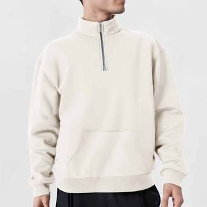 Sudadera con capucha de gran tamaño para hombre de lujo de 450gsm, 100% de algodón, forro polar, diseño sólido, ropa de calle, estilo de moda - Product Image 1