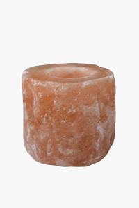 Lampes en sel naturel rouge de l'Himalaya sculptées à la main style floral du Pakistan - Product Image 5