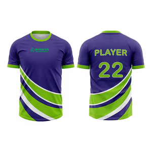 Diseña Tu Propia Camiseta de Fútbol Transpirable de Secado Rápido, Uniforme Sublimado 100% Poliéster, Kit Reversible de Fútbol para Verano - Product Image 4