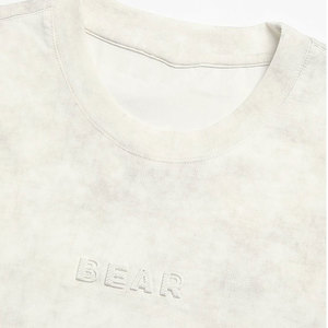 T-shirt pour homme de haute qualité à col rond et manches courtes avec logo sur le devant, style hip-hop, tissu respirant - Créez votre propre design, prix de gros - Product Image 5