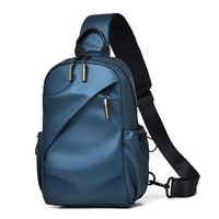 Sac de Poitrine Mini Bandoulière Léger et Tendance pour Homme avec Port USB et Conception Étanche pour Usage Quotidien, Voyage, Sport, Activités de Plein Air – Modèle 2026