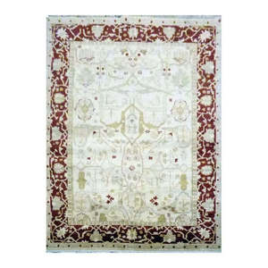 พรมปั๊กซาวาร์และโคตันทอมือถักแบบพิเศษ ขนาด 8' x 5'6 รุ่น Pes_Kho_309 - Product Image 1
