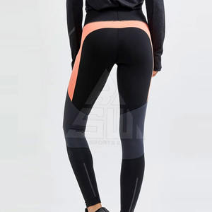 Leggings de yoga personnalisés à taille élastique pour femmes, taille haute, légers, respirants, contrôle du ventre, pantalons de sport - Product Image 3