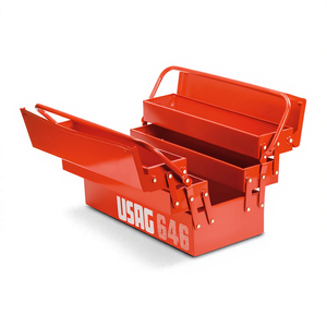 Cajas de Herramientas Cantilever Largas con Cinco Compartimentos, Vacías - Product Image 2