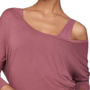 OEM fabricantes personalizados de algodón suave francés Terry interior Crop Pullover fuera del hombro sudadera para las mujeres - Product Image 4