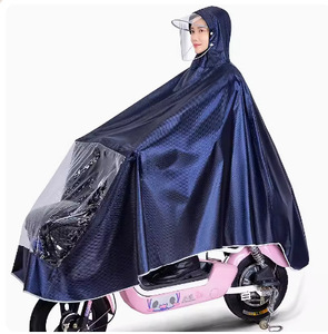 <span class=keywords><strong>Poncho</strong></span> de pluie étendu pour moto et voiture électrique, imperméable, en tissu Oxford pour adulte - Product Image 2