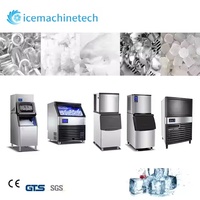 Machine à glace automatique commerciale de fabricant de glaçons du restaurant 200Kg/24H de garantie de 1 an