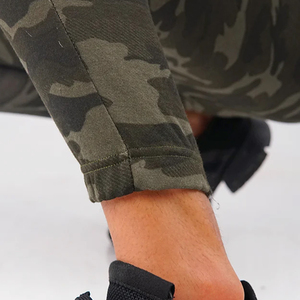 Pantalon de survêtement décontracté pour homme, coupe droite, délavé à l'acide, OEM, haute qualité, en polyester/coton, couleurs et tailles personnalisables, logo, taille haute - Product Image 6