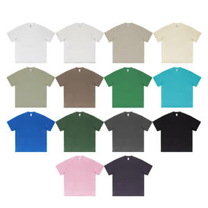 Nouveau T-shirt en coton 100% de haute qualité, coupe classique, lourd, personnalisé, écologique, tricoté avec motif, unisexe pour homme - Product Image 1