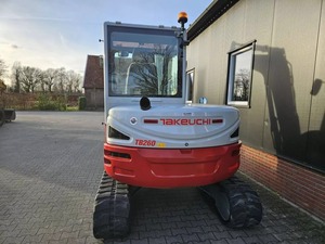 Miniexcavadora Takeuchi TB260 de 6 toneladas, 1 año de garantía, capacidad de la cazoleta de 1.15 m, sistema hidráulico, excelente estado. - Product Image 2