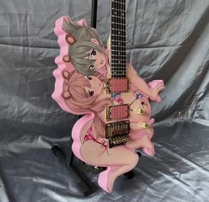 Guitarra Eléctrica de Diseño Irregular para Chicas, Producto de Electrónica de Consumo, Envío Inmediato, Venta Caliente - Product Image 3