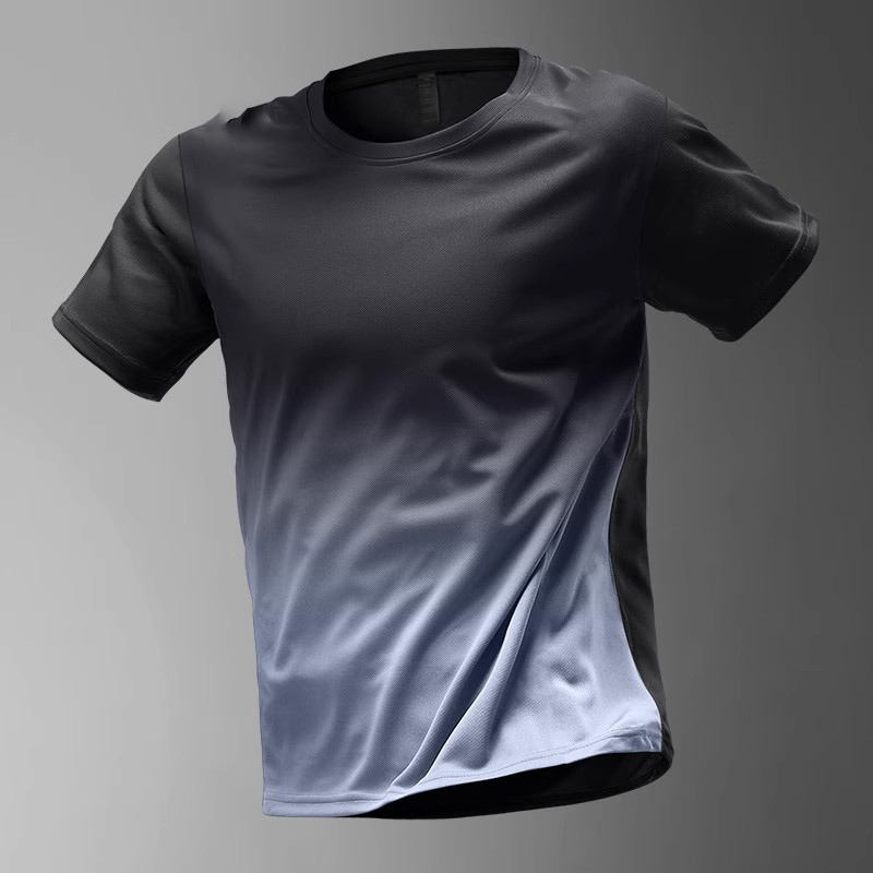 Black and gray loose fit