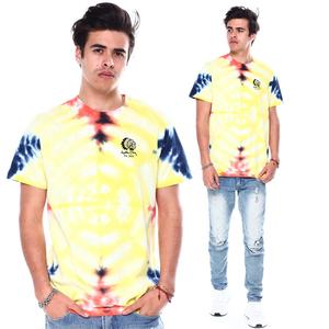 Retro gradient splash cotton oversize unisex <b>tie</b> dye t shirts casual youth fashion airy fabric festival wear - Product Image 4