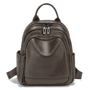 ใหม่กระเป๋าเป้สะพายหลังสุภาพสตรี 100% หนังแท้กระเป๋าเดินทางที่มีสไตล์กระเป๋านักเรียนกระเป๋าสะพายสตรี - Product Image 5