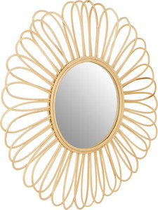 3. Miroir mural décoratif en fer moderne Art déco pour la décoration de la maison, grand accent rond de luxe pour le salon et la chambre à coucher - Product Image 3