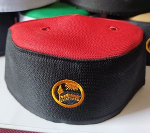 Hot Sale Top Quality Malaysian Boat Muslim prayer cap <b>black</b> <b>white</b> <b>Hat</b> for Four Seasons in Bangladesh. - Product Image 3