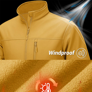 Veste d'extérieur pour homme à haute performance, logo personnalisé, design unique, streetwear haut de gamme, veste softshell pour homme - Product Image 3