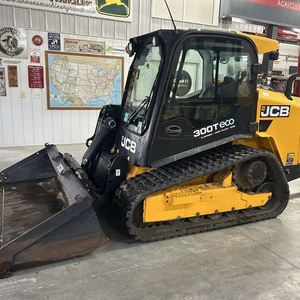 JCB 300T Skid Steer Track Loader Equipo usado en bajas horas con solo 289 horas de alta eficiencia - Product Image 5