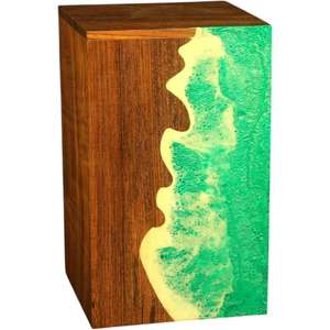 Urna de madera grande personalizada para cenizas humanas, caja de cenizas de cremación para adultos personalizada para entierro del exportador y fabricante indio - Product Image 6