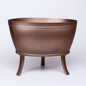 Foyer extérieur en métal de qualité supérieure, conçu pour les patios élégants, offrant une construction durable et un effet de flamme élégant - Product Image 5