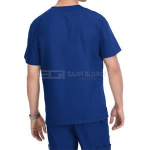 Uniformes Médicos para Hombre a Precio Accesible, Uniformes Médicos Ligeros de Primera Calidad, Conjuntos de Uniformes Médicos con Cuello Alto y Manga Corta - Product Image 3