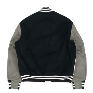 Veste universitaire sur mesure en gros hiver style décontracté Letterman laine corps en cuir manches haute broderie support classique nouveau - Product Image 5