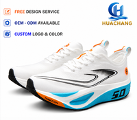 Chaussures de course professionnelles Rabbit 9 Pro Marathon Ultra Légères avec plaque en carbone absorbant les chocs et semelle EVA pour l'automne