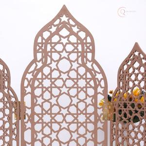 ของตกแต่งโต๊ะอาหารรอมฎอนระดับพรีเมียมพร้อมลวดลายอิสลามดั้งเดิม |   เหมาะสำหรับการตกแต่งบ้านและสำนักงาน - Product Image 3