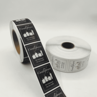 Etiquette en vinyle personnalisée Etiquette étanche pour boîte cadeau