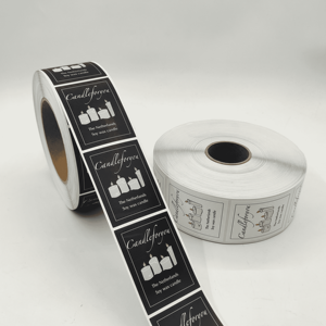 Etiquette en vinyle personnalisée Etiquette étanche pour boîte <span class=keywords><strong>cadeau</strong></span> - Product Image 2