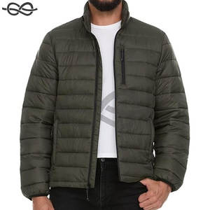 Chaqueta acolchada para hombre, abrigo de invierno cálido, ligero y elegante, Abrigo acolchado aislado con viento - Product Image 2