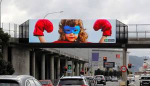 في الهواء الطلق مقاوم للماء تركيب ثابت 2.5 P3 P3 P4 P6 P8 P10 P5 p شاشة عرض ليد ثلاثية الأبعاد عارية الجدار - Product Image 6