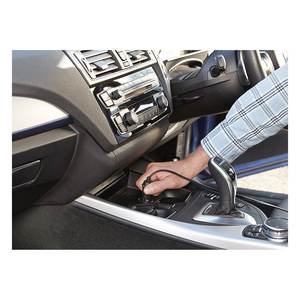 Compresseur d'air portable sans huile Black & Decker 12V DC (11 bar/160 psi) 12V allume-cigare ASI400XJ Pompe - Product Image 4