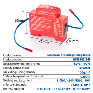 Tedarikçiler Aerosol Yangın Söndürme Cihazları, Dağıtım Kutuları / Enerji Depolama Dolapları Yangın Söndürücülerini Özelleştirebilir - Product Image 5