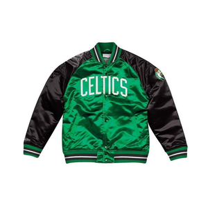 Chaqueta Bomber Varsity de satén para hombre, ligera, brillante, estilo universitario, prendas de vestir exteriores, cierre de cremallera, ropa de calle Vintage, moda para primavera - Product Image 2